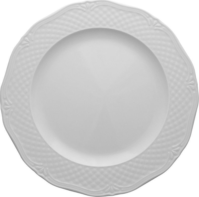 Lubiana TALERZ PŁYTKI 27 CM BIAŁY AFRODYTA 5900245034189