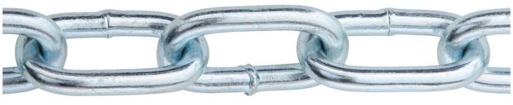 STANDERS Łańcuch krótkoogniwowy 4 mm x 2.5 m 100kg spawany ocynk