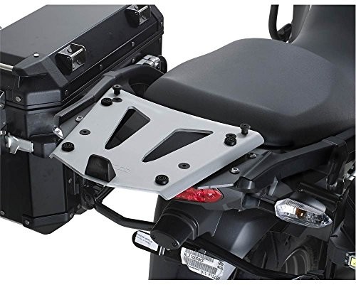 Givi SRA4105 Topcase Bagażnik aluminiowy Monokey Walizka z płytą aluminiową lub maks. ładowność 6 kg Kawasaki KLZ 1000 Versys rok prod. 12 SRA4105