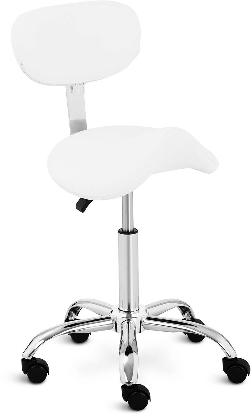 physa Krzesło siodłowe Hamburg - białe - physa - PHYSA HAMBURG WHITE PHYSA HAMBURG WHITE