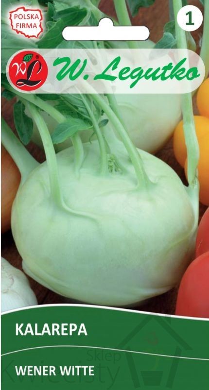 Legutko sp. z o.o Nasiona Kalarepa Wener Witte-jasnozielona, wczesna