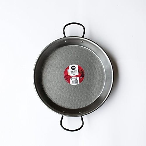 La Valenciana vaello campos La valenciana 30 cm patelnia Paella nierdzewna polerowana 101