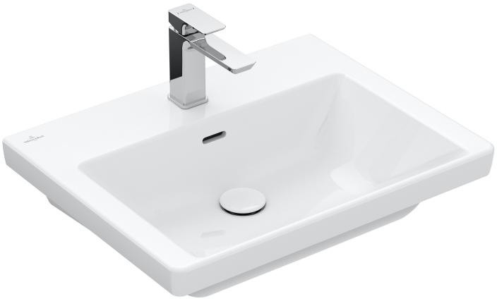 Villeroy & Boch Subway 3.0 Umywalka meblowa 60x47 biała Ceramicplus 4A706GR1