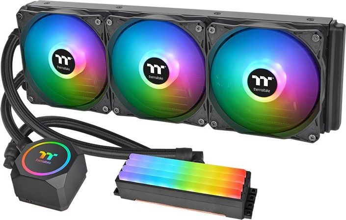 Thermaltake Floe RC360 CPU Memory AIO Liquid Cooler water cooling black
