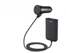 AMIO Dwu-strefowa ładowarka AMiO z przedłużaczem przód/tył 4 porty USB WD35-9701