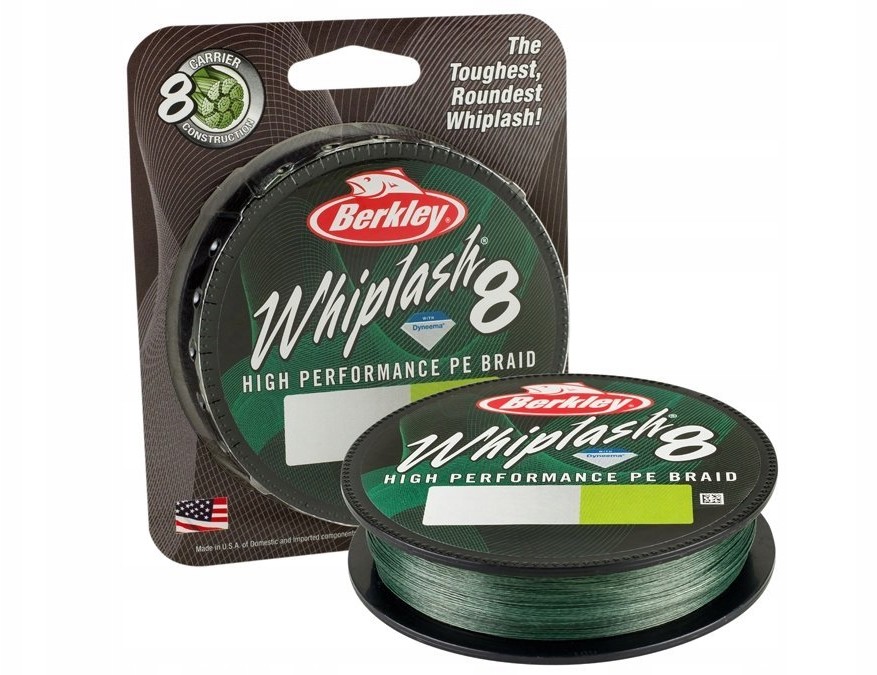 Berkley Plecionka Whiplash 8 0.10mm/150m - Zielona