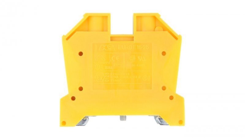 Geberit em group szynowa gwintowa ochronna ZSO 16/25mm2 żółto-zielony 43451 43451