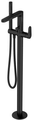 Cersanit Inverto bateria wannowa wolnostojąca czarna uchwyty 2 Design in 1 czarny i złoty S951-283 S951-283