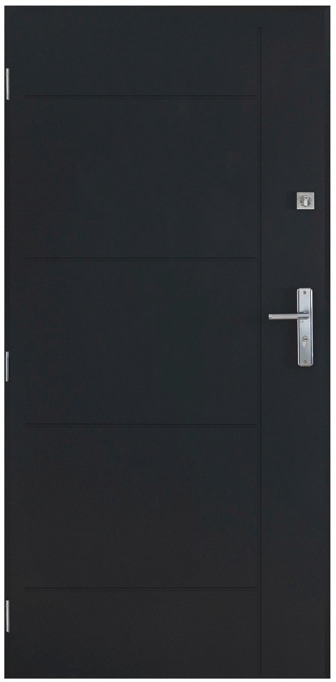 Pantor Drzwi zewnętrzne Rodan antracyt 90L