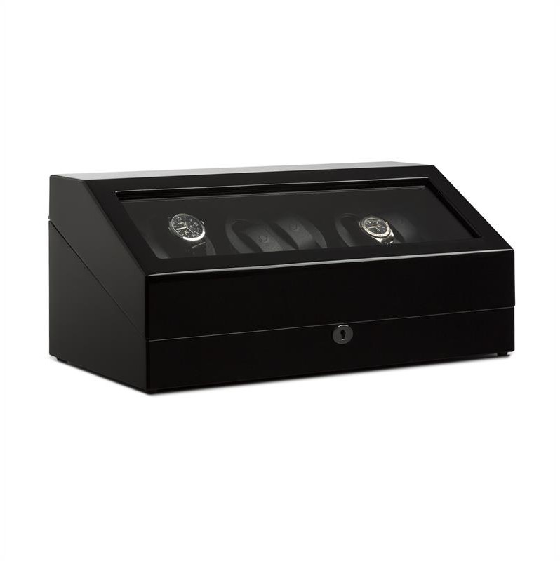Klarstein Klarstein Rotomat Gablota wystawowa Witryna 13 zegarków Watch Winder TWP-BKBK