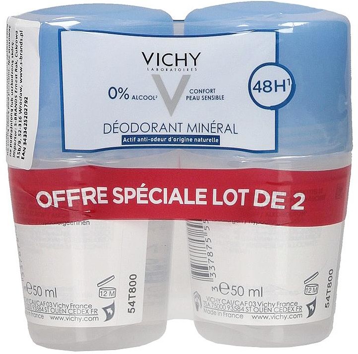 Vichy Dezodorant mineralny w kulce bez soli aluminium 48h