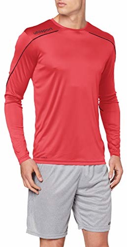 uhlsport Stream 22 koszulka męska z długim rękawem, różowa/czarna, XXL