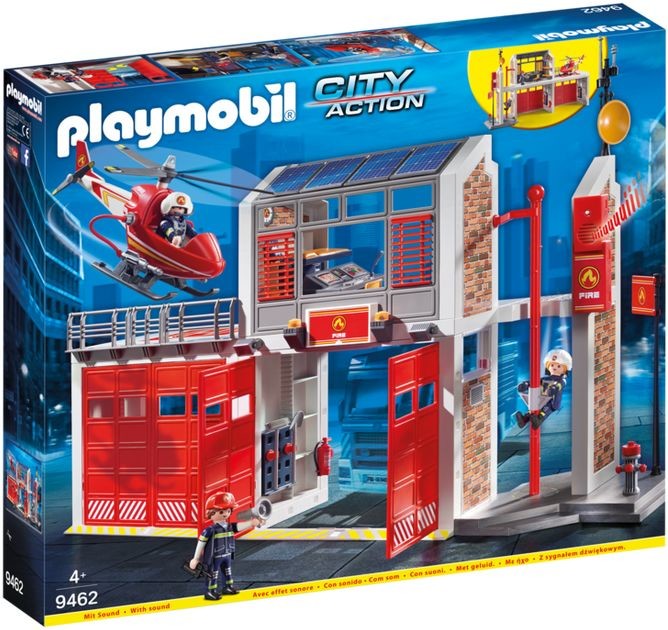 Playmobil 9462 Duża remiza strażacka