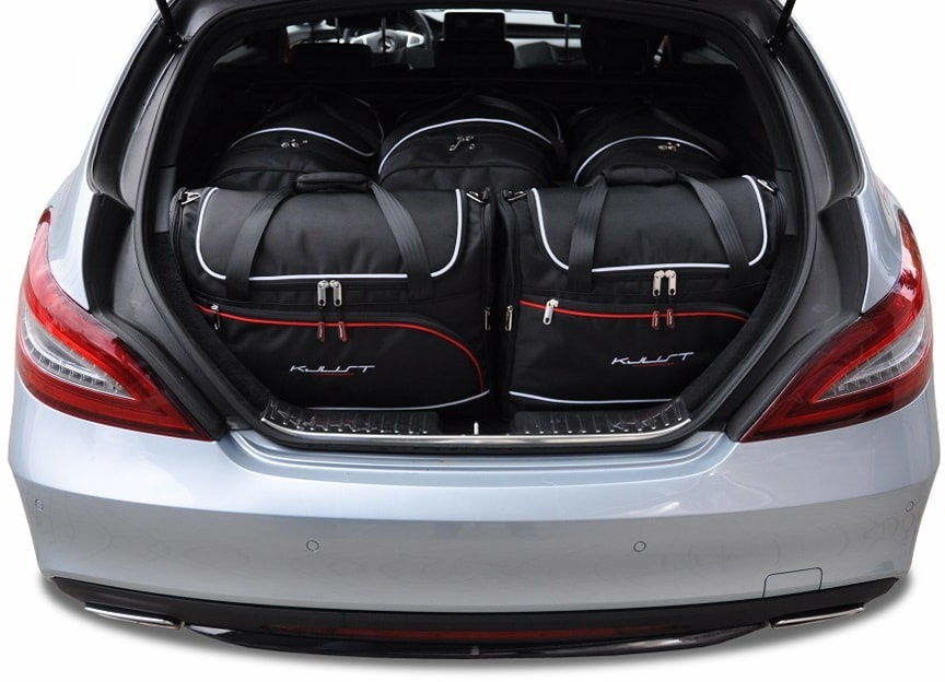 KJUST Torby do bagażnika MERCEDES-BENZ CLS SHOOTING BRAKE 2012-2017 zestaw 5 szt.