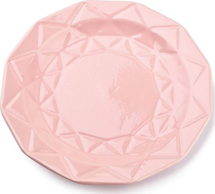Affek Design ADEL PINK Talerz deserowy 19,5cm różowy