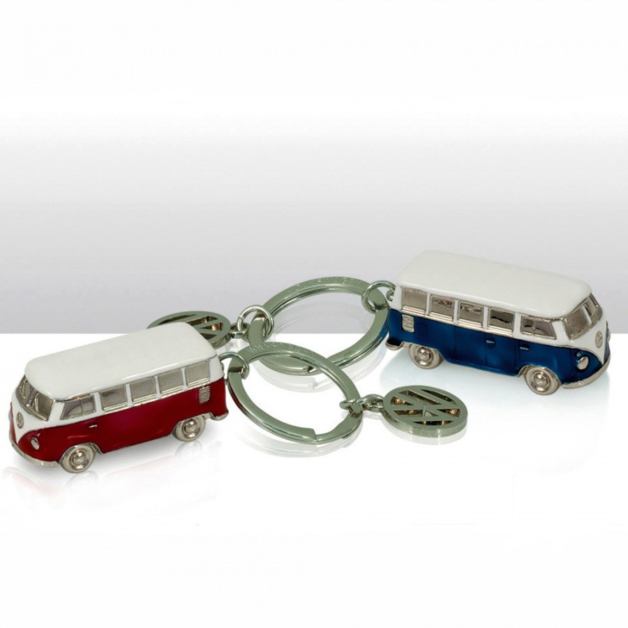 BRISA Brelok 3D 5x2x2 cm  VW BUS niebieski BR-BUKH32