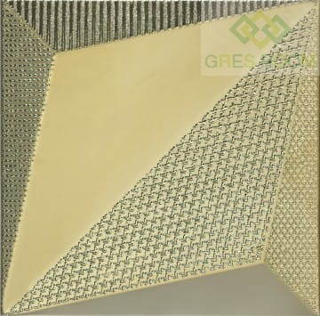 Dune SHAPES ORIGAMI GOLD 25x25