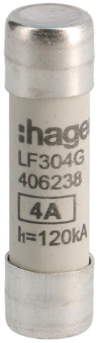 Hager Wkładka-cylindryczna-10x38-4A-gG LF304G