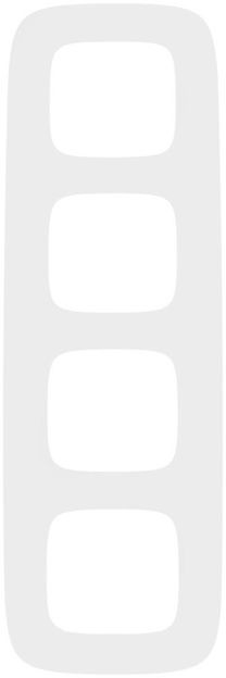 Legrand Ramka poczwórna VALENA ALLURE biały