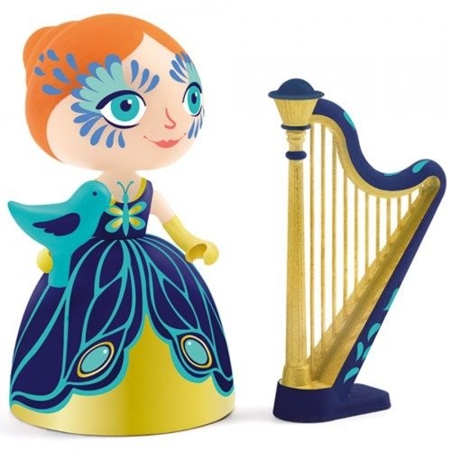 Djeco Arty Toys, figurka Eliza z harfą