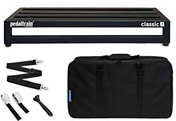 Pedaltrain Pedaltrain PT-CL2-SC Classic 2 z miękkim etui 4 szyny - 61 cm x 30 cm PT-CL2-SC