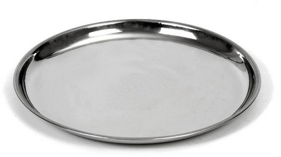 Orion Taca do serwowania stalowa okrągła talerz 21 cm 153468