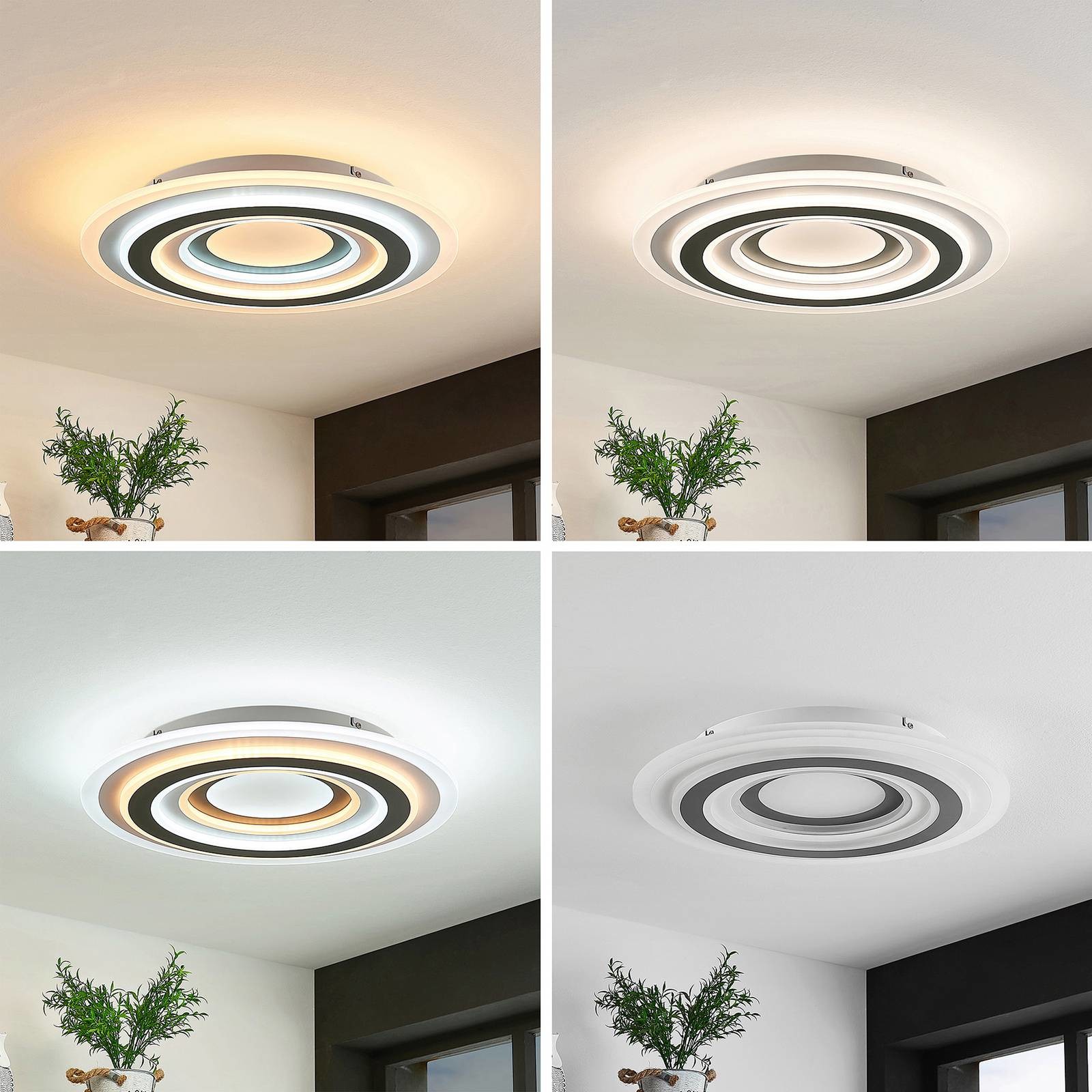 Lindby Jazmina lampa sufitowa LED