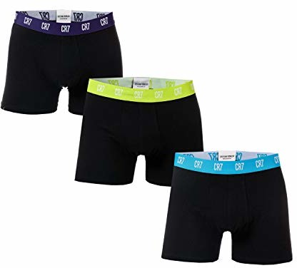 CR7 zestaw 3-częściowy Trunks Czarny, kolor: czarny , rozmiar: large 8100-49-645_TRIPACK_BLACK-BLACK-