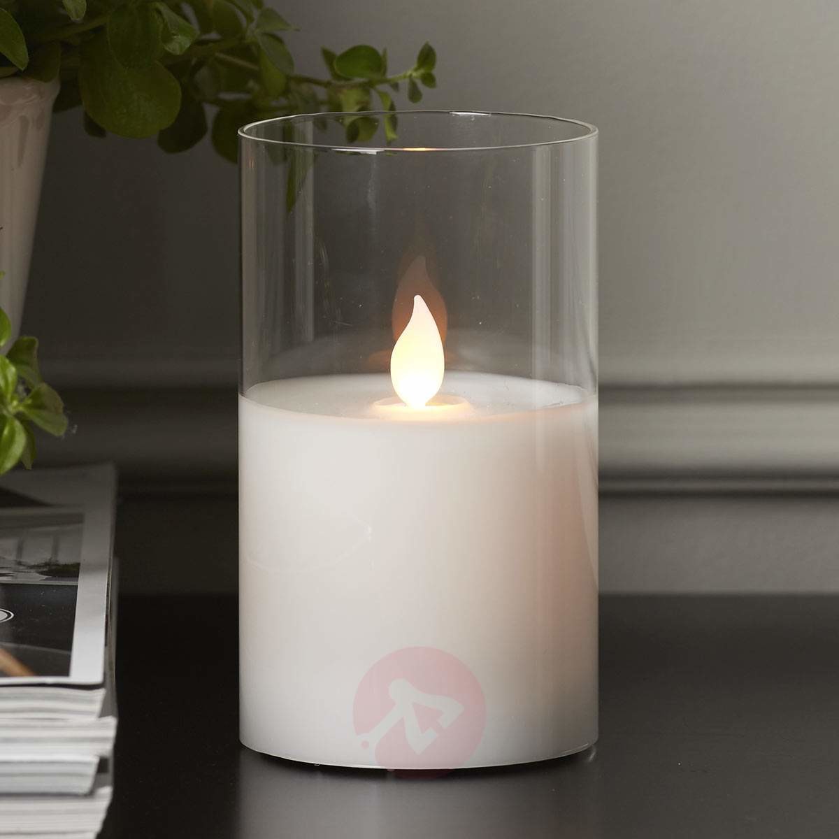 Best Season M-Twinkle świeca LED, efekt migotania, 12,5 cm