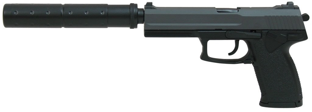 Pistolet Airsoft Spring DL60 SOCOM black