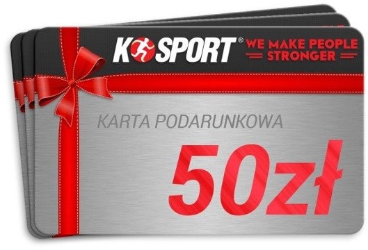 K-SPORT Karta podarunkowa 50 zł  K-SPORT