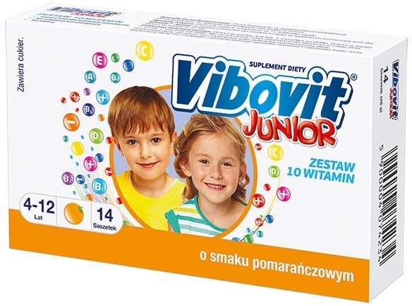 Teva Vibovit Junior o smaku pomarańczowym x14 saszetek