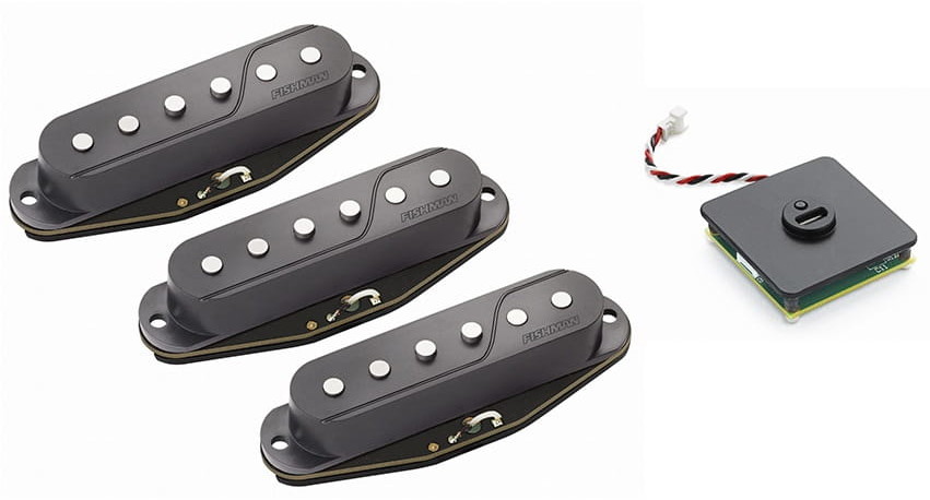 Fishman Fluence Single Width for Strat BK Set + Battery Pack Gratis Prezent od Kup Instrument! zestaw 7
