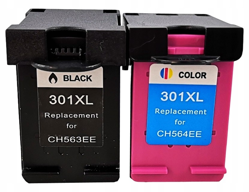 2x Tusz Smart Print Hp 301 2540 Envy 4500 CH563EE