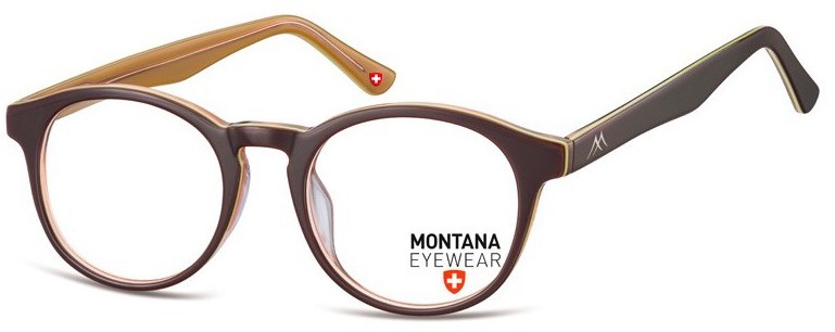 Montana Lenonki okragle okulary oprawki optyczne, korekcyjne MA66E