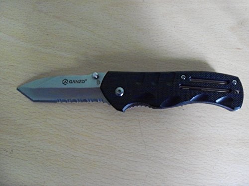 Ganzo GANZO dorośli nóż scyzoryk, czarna, One Size G613