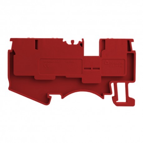Geberit DEGSON szynowa 4mm2 1P 3-przewodowa zacisk push-in czerwona DS4-TW-01P-16-00A(H)