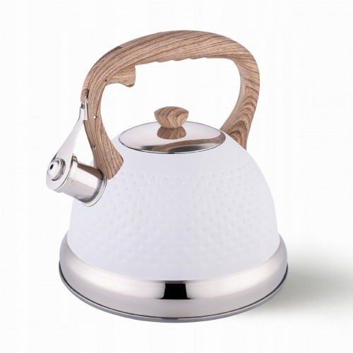 Ofenbach Elegancki biały czajnik z gwizdkiem 2,7L 100305