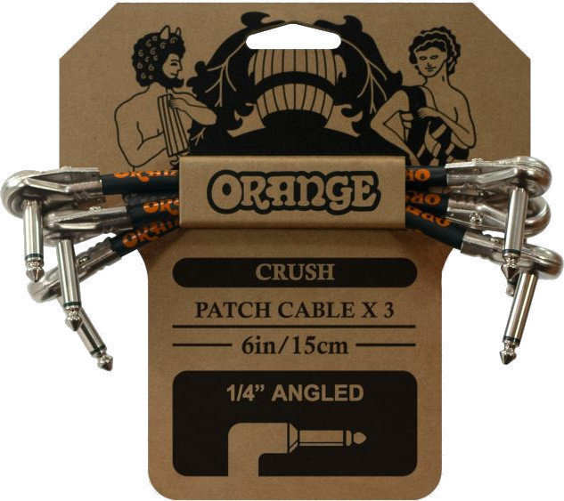 Orange Crush 6'' Patch Cable 3 pack