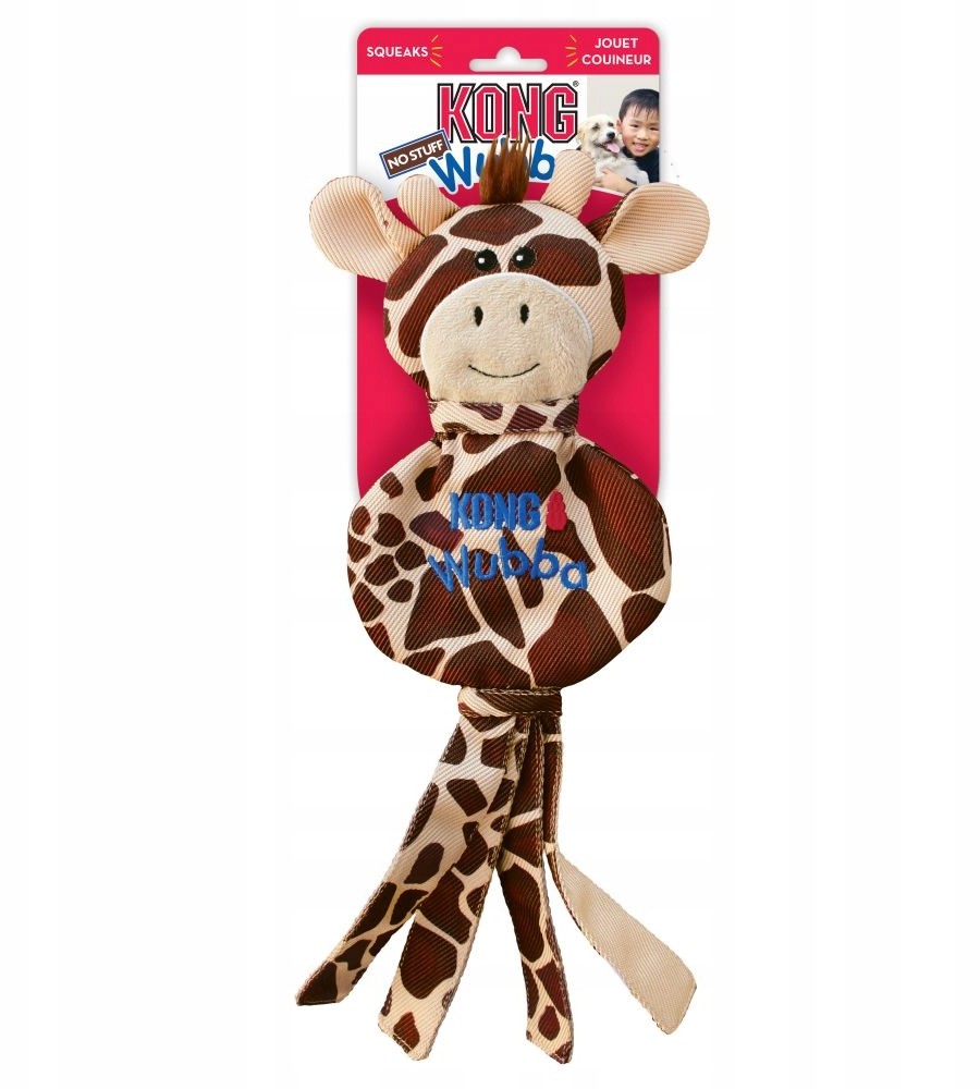 Wubba No Stuff Giraffe zabawka dla psa przytulanka