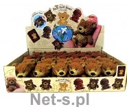 HIPO Miś z groszkiem 7cm