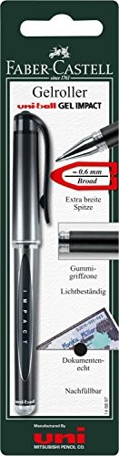 Mitsubishi 146897  Gel Roller Uni-Ball Gel Impact, 0.6 MM, w kolorze czarnym 146897