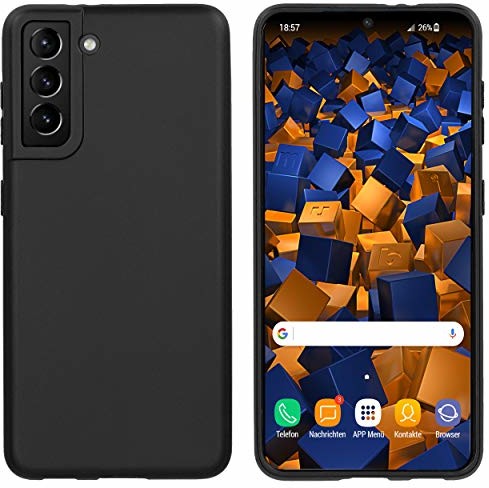 Mumbi Etui kompatybilne z Samsung Galaxy S21 etui na telefon komórkowy, czarne mumbi_31534