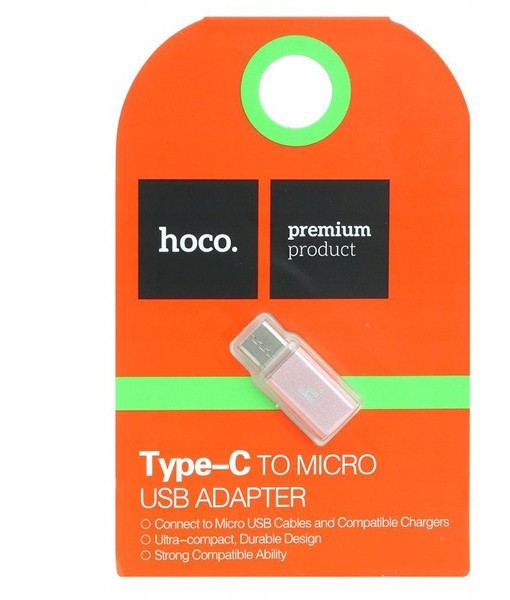Adapter Firmy Hoco Z Micro Usb Na Usb Typ C Typ-c