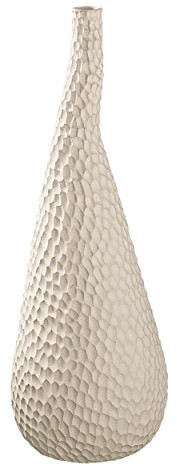 ASA wazon 1333011 kamienia, 13 x 13 x 34 cm, biały, kremowy 1333011