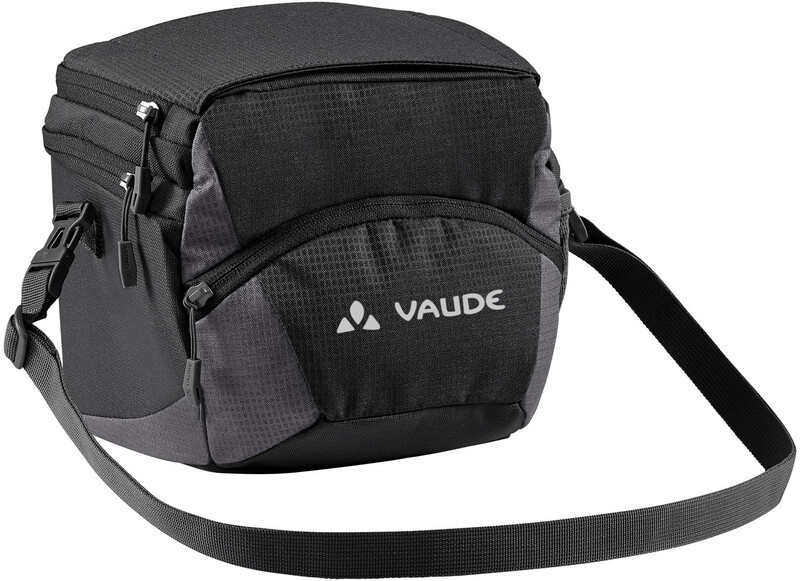 Vaude OnTour Box M Bag Klickfix ready, black 2021 Torby na kierownicę 153260100
