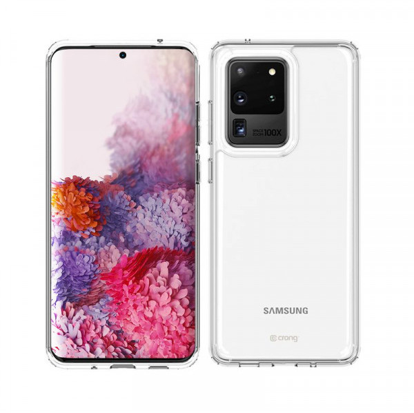 Samsung Crong Crystal Shield Cover - Etui Galaxy S20 Ultra (przezroczysty)
