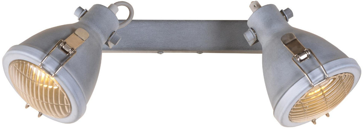 Candellux Lampa sufitowa reflektorek CRODO PLAFON LISTWA 2X40W E14 SZARY 92-71118
