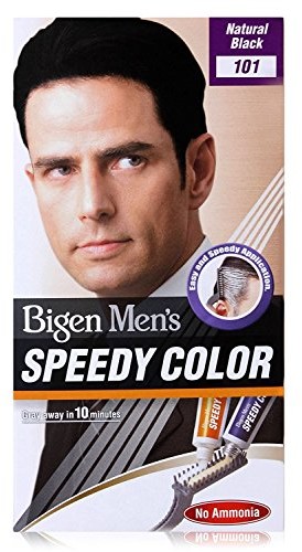 Bigen bigen Men's Speedy (Natural Black) 919870