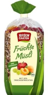 ROSENGARTEN Musli owocowe 30% BIO